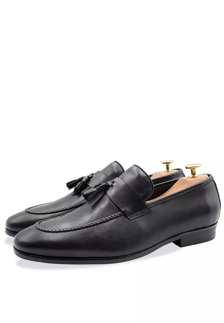 Aguilares Black Tassel Loafer