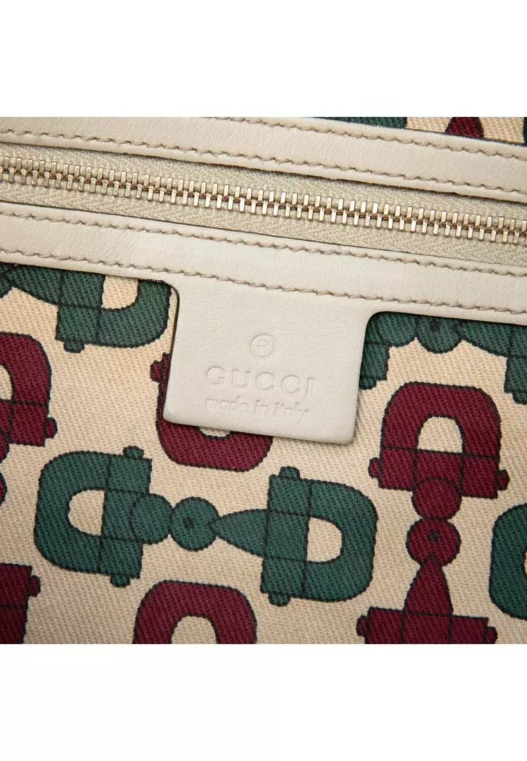 Pre-Loved Gucci Small Guccissima Hysteria Handbag