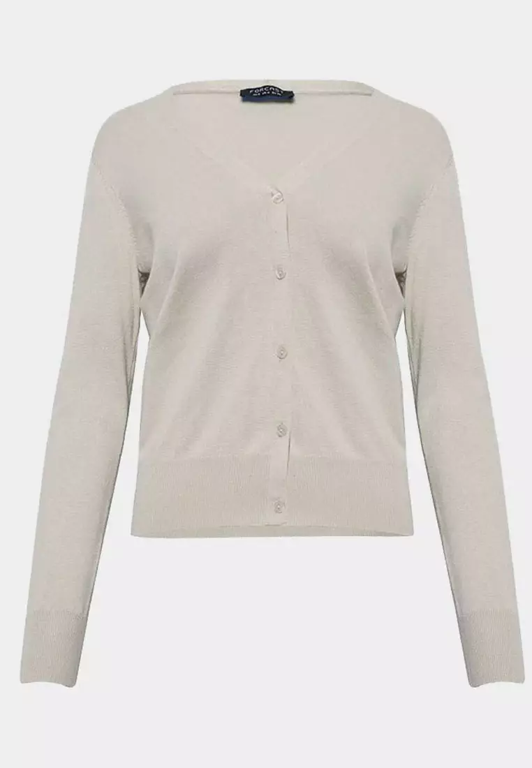 Nicolette V-Neck Knit Cardigan