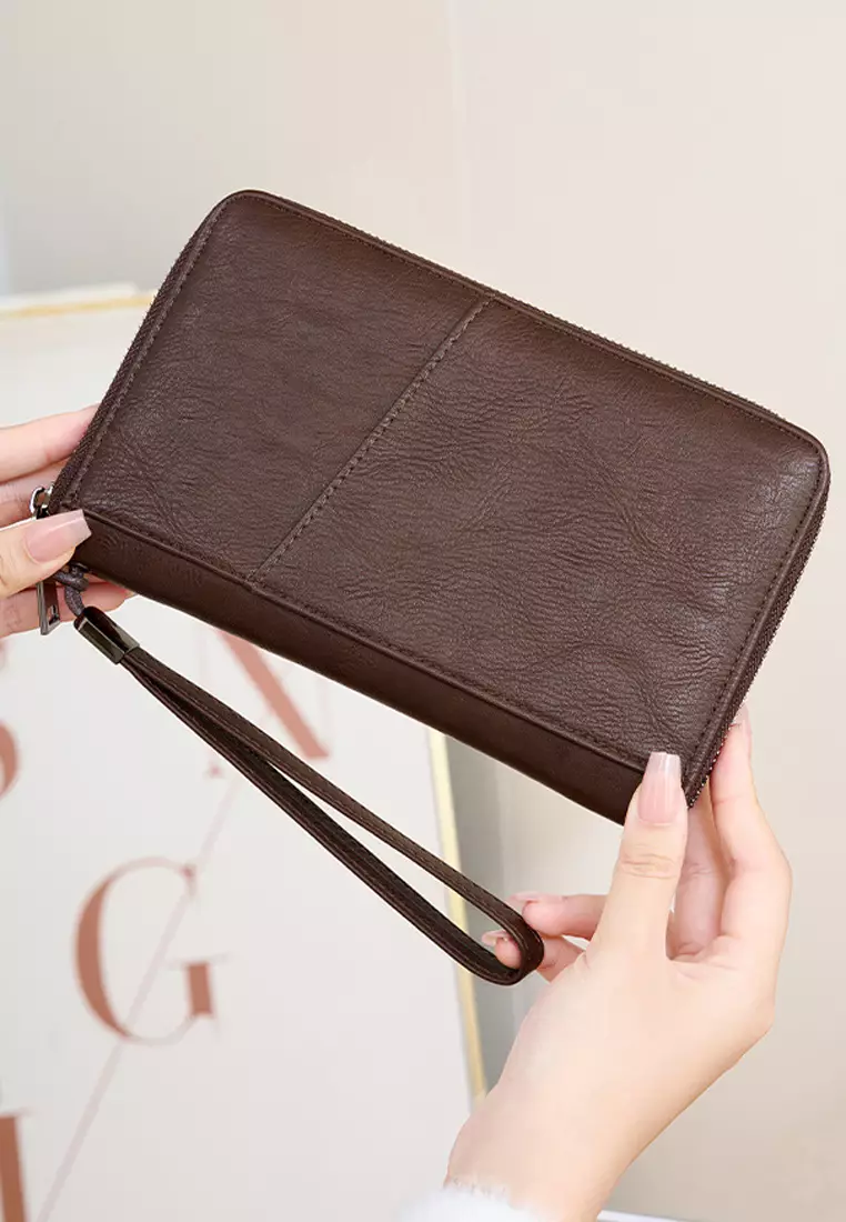 RFID防盜刷多功能長銀包護照夾