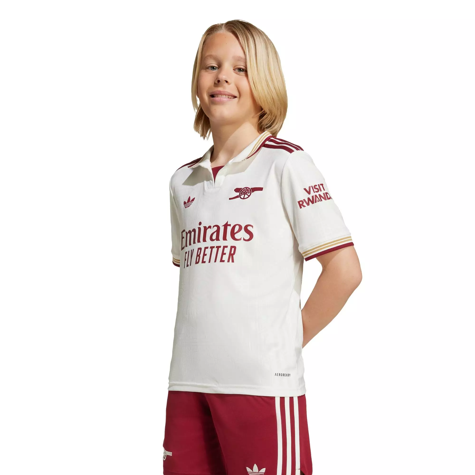 Buy ADIDAS Football Arsenal 25/26 Third Jersey Unisex White JI9546