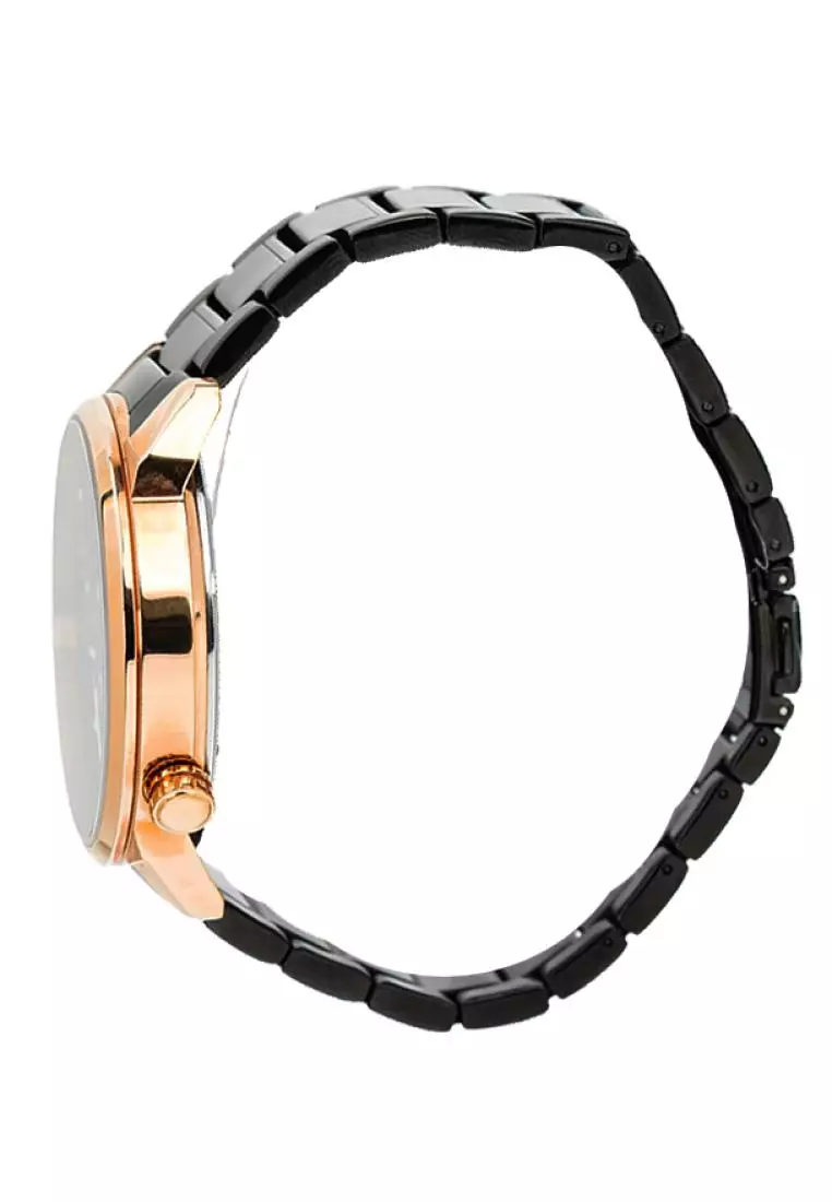 Jam Tangan Pria Alba Original Garansi Resmi A2A002 A2A002X1 Strap Stainless Steel Black