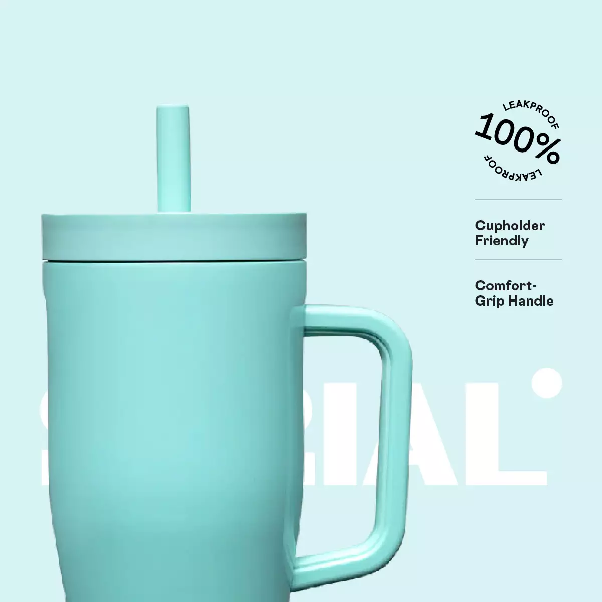 CORKCICLE Leakproof Cruiser 22oz - Turquoise
