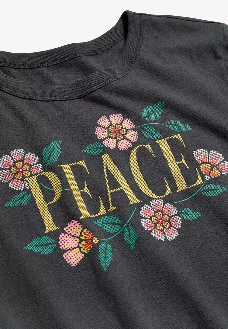 EveryWear Crew-Neck Graphic T-Shirt