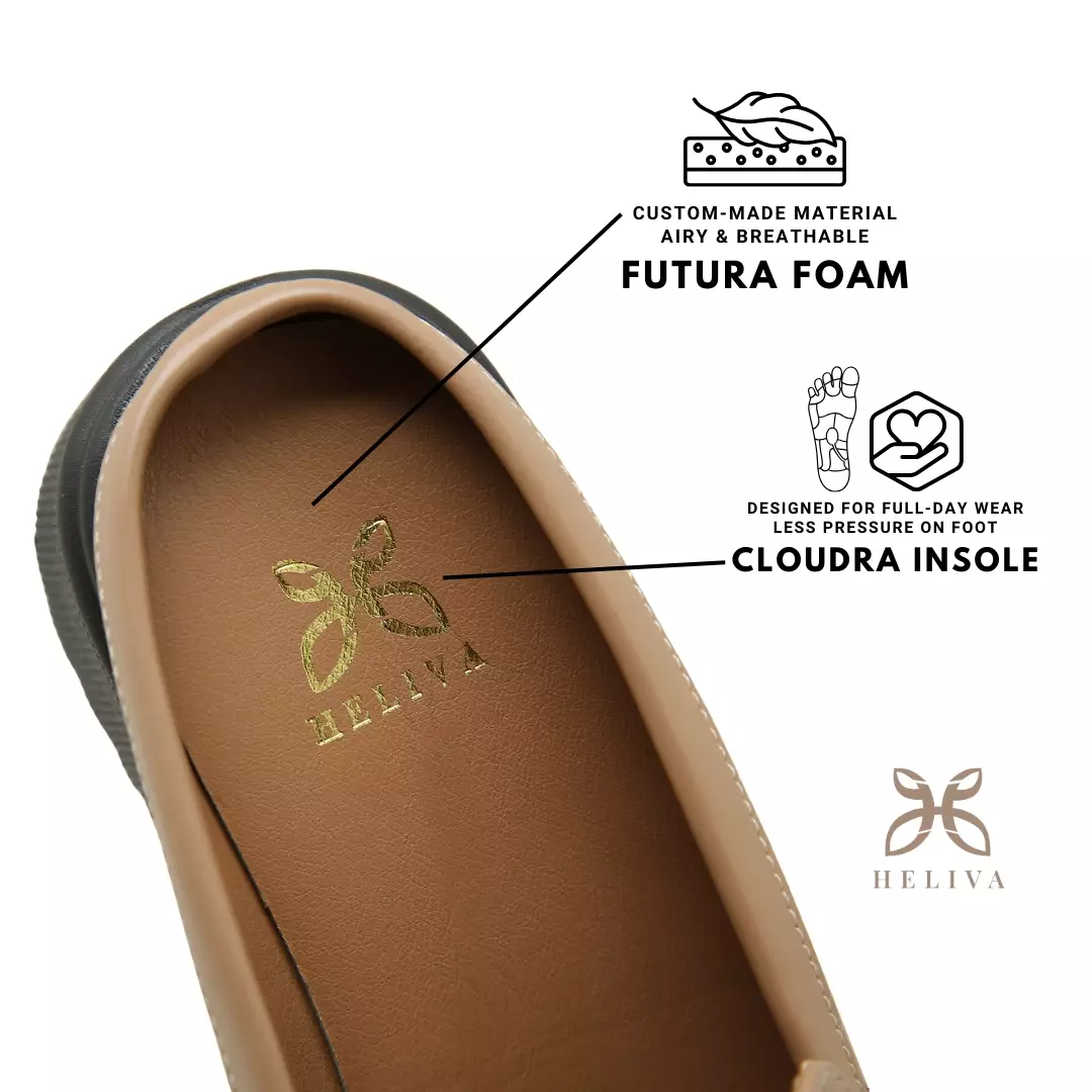 Heliva Wendy Bustong Slip On Lady Shoes Sol 5cm