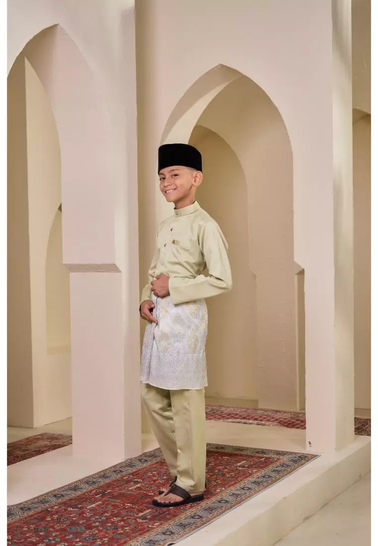 Baju Melayu Moden Putra For Kids