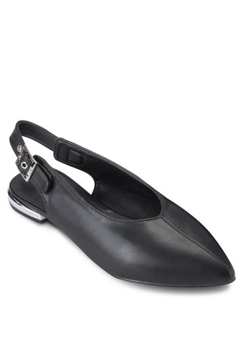 尖頭繞踝露跟平底鞋esprit 品牌, 女鞋, 鞋