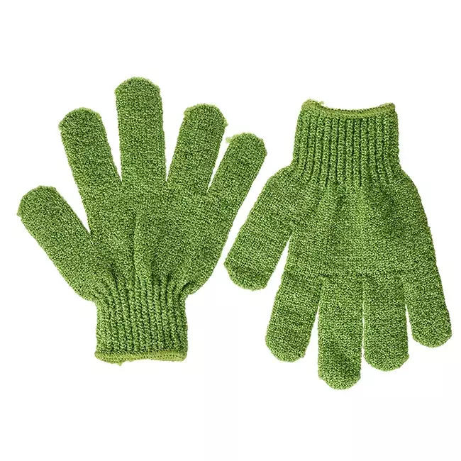 Bath Gloves Green