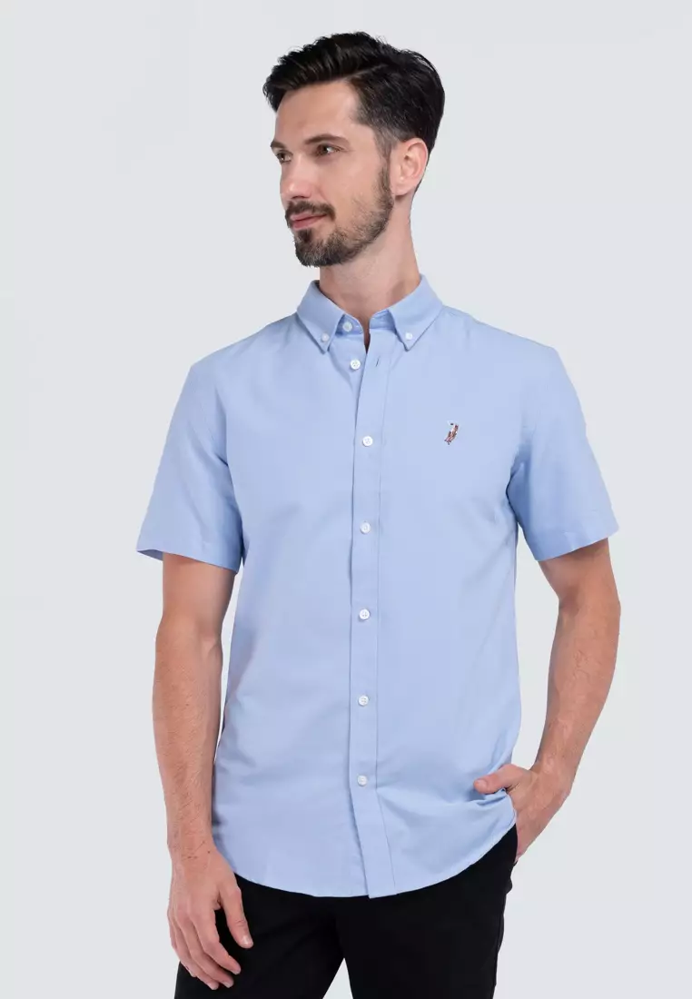 Polo Haus - Men’Cotton Plain Regular Fit Short Sleeve