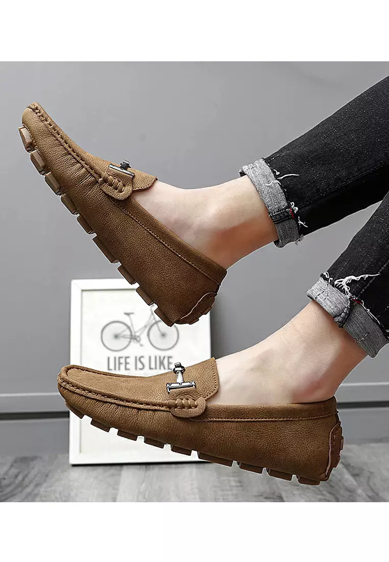 Leather Horsebit Loafers & Boat Shoes YY3022