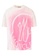 MONCLER white Moncler Gradient Logo T-Shirt in White,Pink 74503AAB052629GS_1