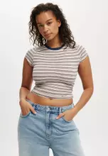 Mini Variegated Stripe Babydoll/Multi