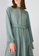 Trendyol green Khaki Belted Maxi Dress 45666AA79F93CCGS_3