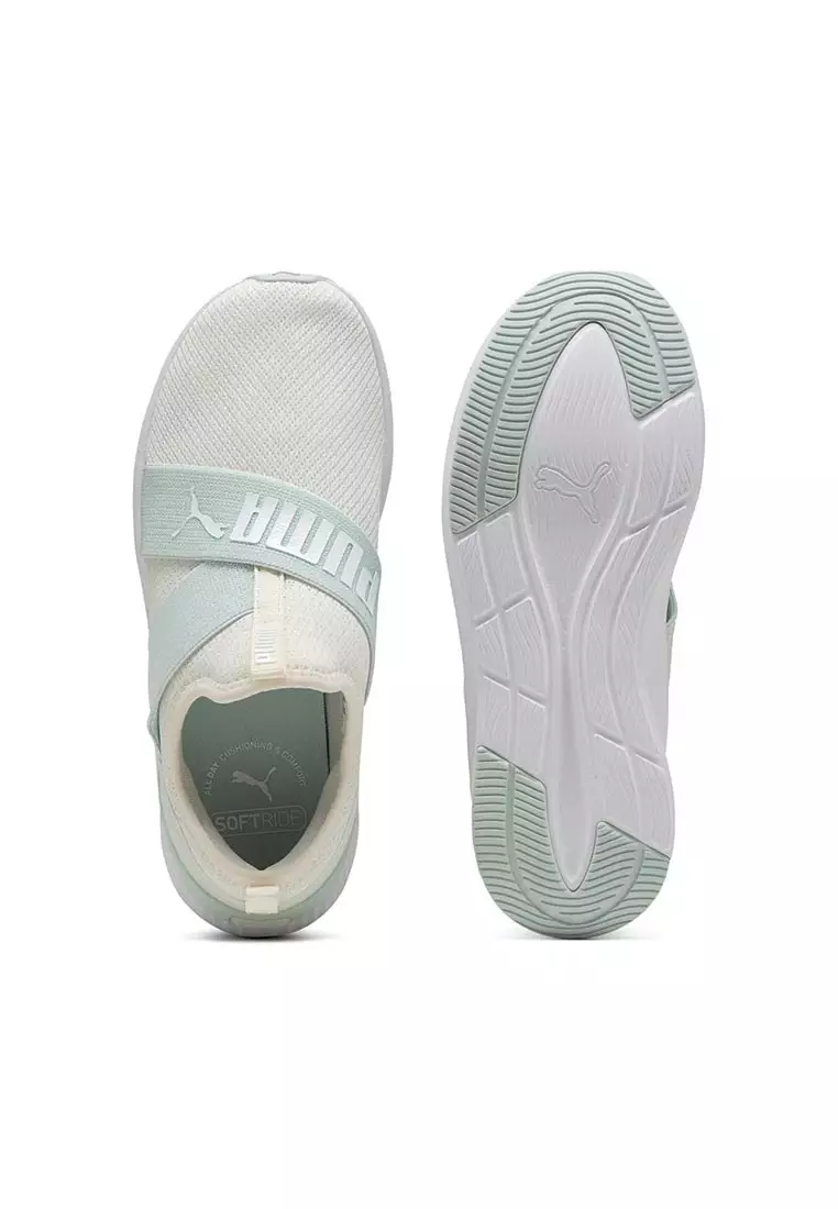 SOFTRIDE Harli Slip Transformative Colour Running Shoes Women (White)