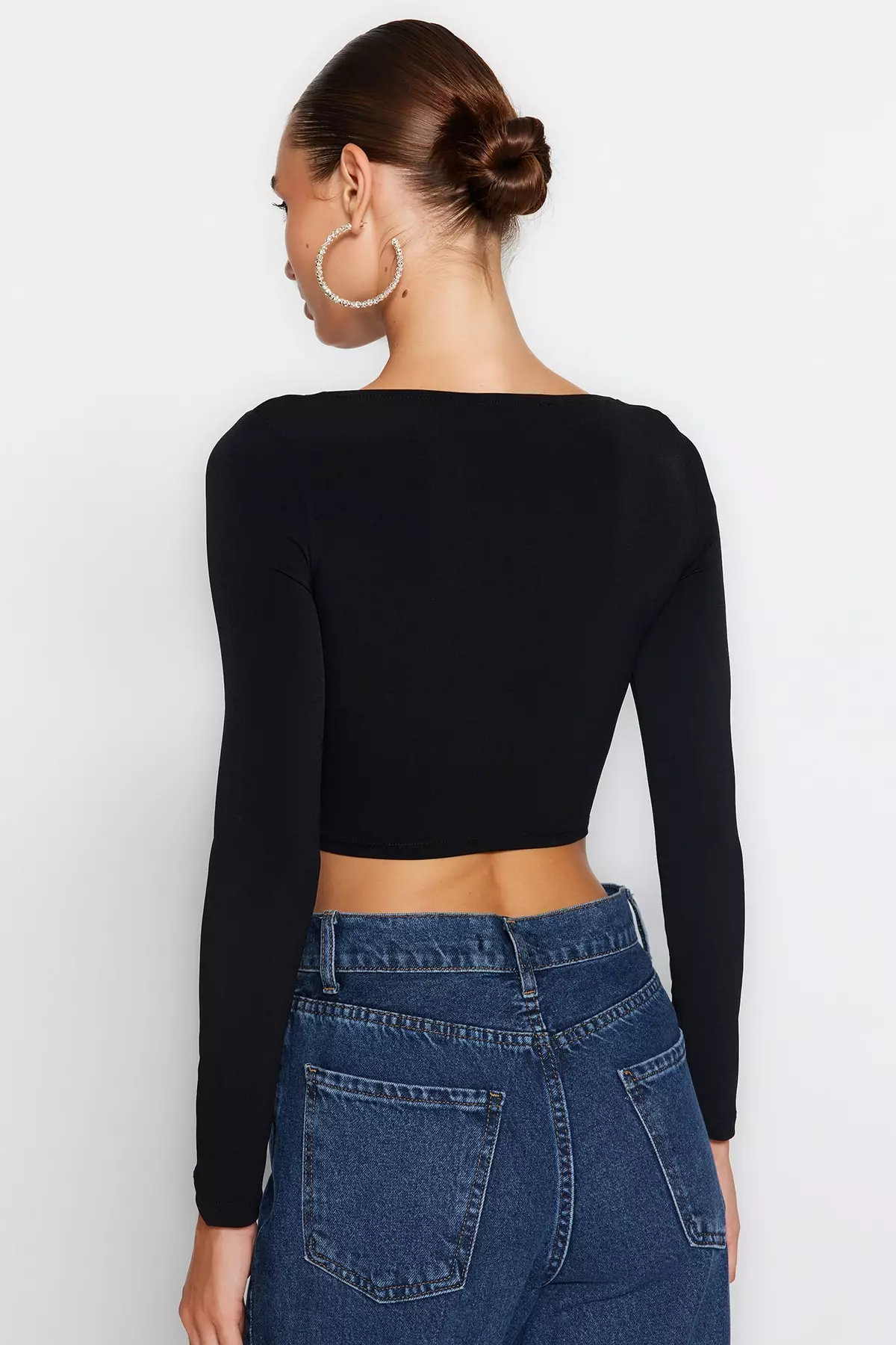 Twist Crop Blouse