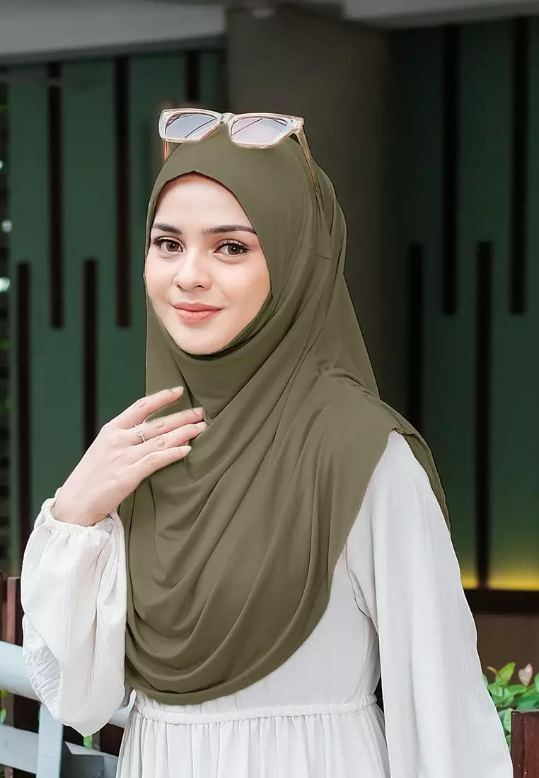 HIJAB INSTAN FATHIA - ARMY