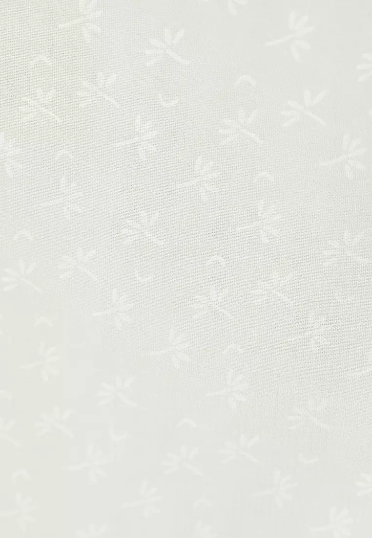 Rada Embossed Square | Hijab Polycotton Scarf Segiempat - Birch Nude