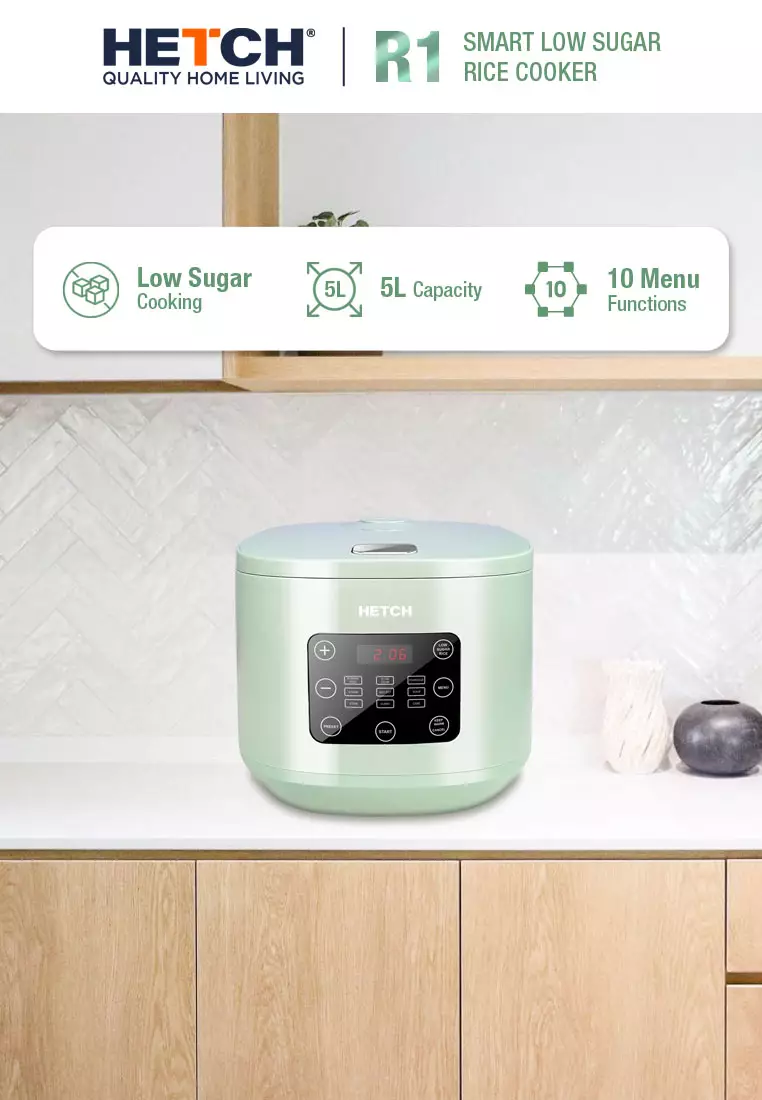 Buy HETCH HETCH R1 Smart Low Sugar Rice Cooker 5L MTC1725HC 2024