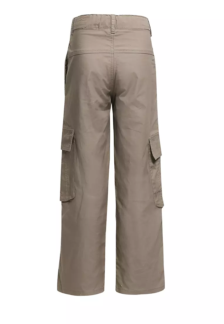 Pito Dito Boy Tejera Celana Panjang Cargo Anak Coklat - Size 4