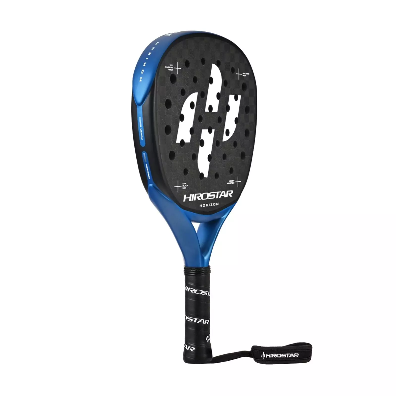 Raket Padel HIROSTAR Horizon 360-375g Deep Blue Black