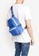 agnès b. blue Fabric Belt Bag E2AE6AC145A90CGS_6