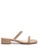 Twenty Eight Shoes beige Modern Style Flat Sandals 3376-22 B966FSH6083C5DGS_1