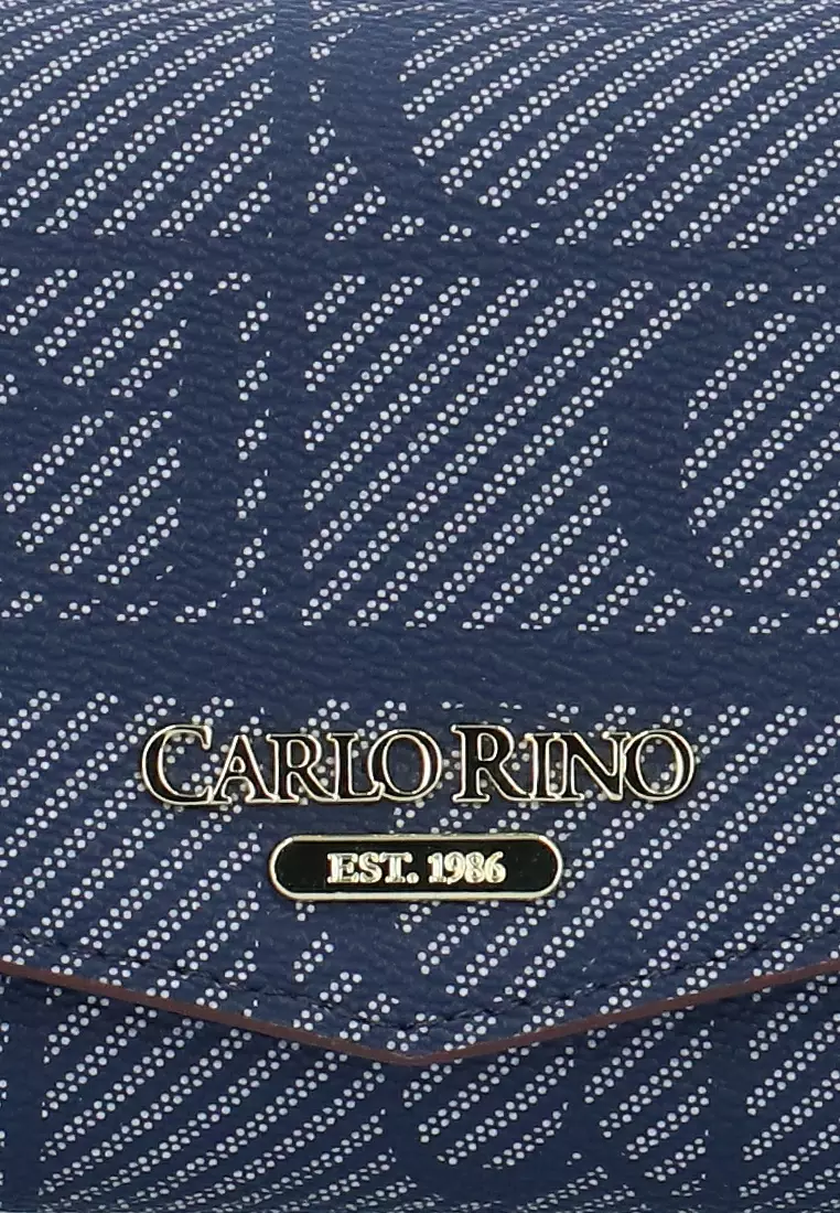 Buy Carlo Rino Carlo GEO Tri-Fold Wallet - Dark Blue 2026 Online ...