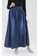 ZAHRA SIGNATURE blue Long Skirt Denim Tiara BF40CAAF0D0758GS_2