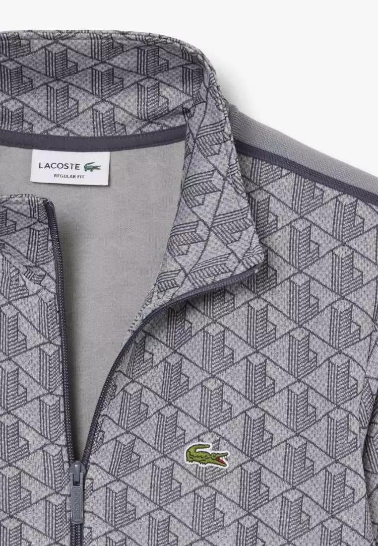 Paris Zip-Up Jacquard Track Jacket