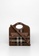 Burberry brown Mini Knitted Check And Leather Pocket Bag Crossbody bag/Top handle 30A90ACB849D2BGS_1