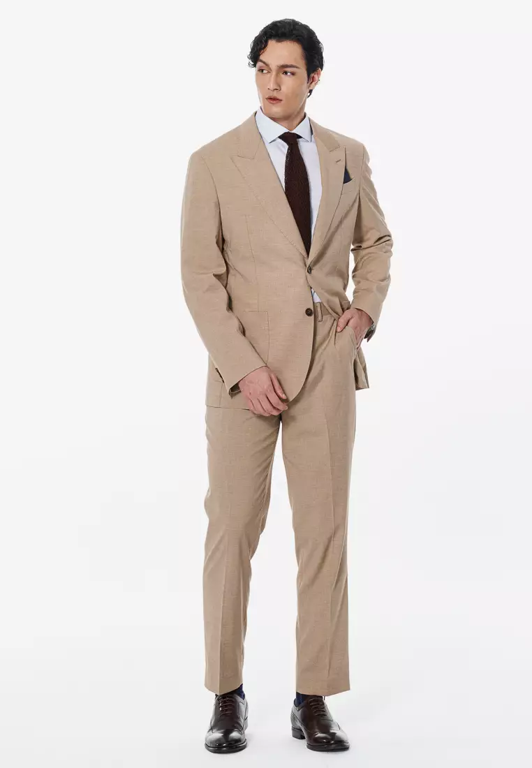 Milano Collection Light Blue Grey Striped Slim Fit Shirt