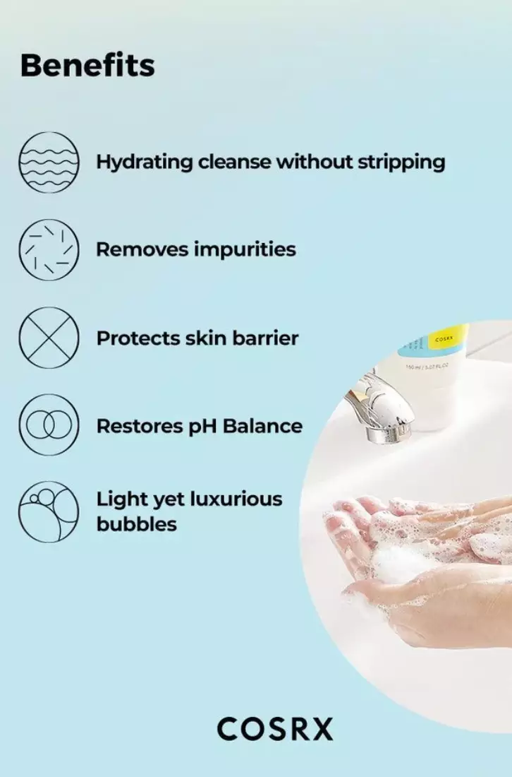 Cosrx Low pH Cleanser 150ml(Best Seller)
