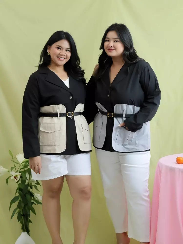 xtramiles Ladies  meredith outer top beige