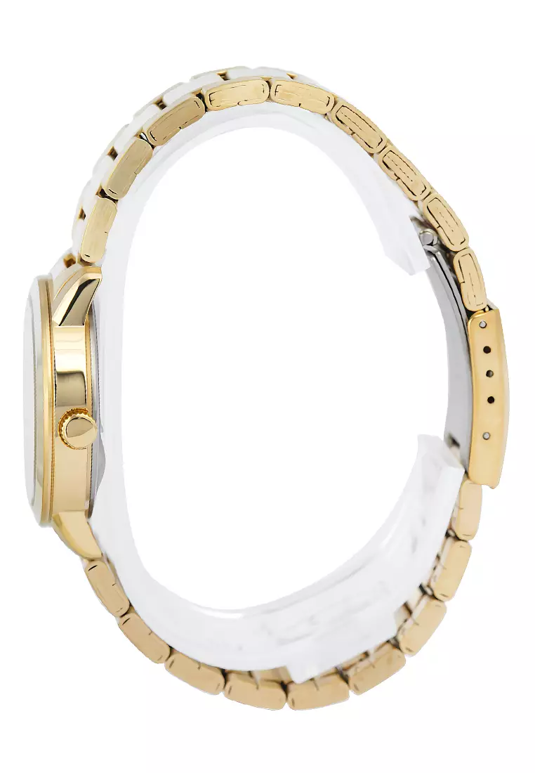 Alexandre Christie - Jam Tangan Analog Wanita - Gold Stainless Steel - 2A78 LDBGPIV