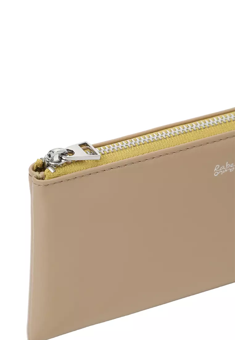 L-Zip Long Wallet - Milkshake Latte