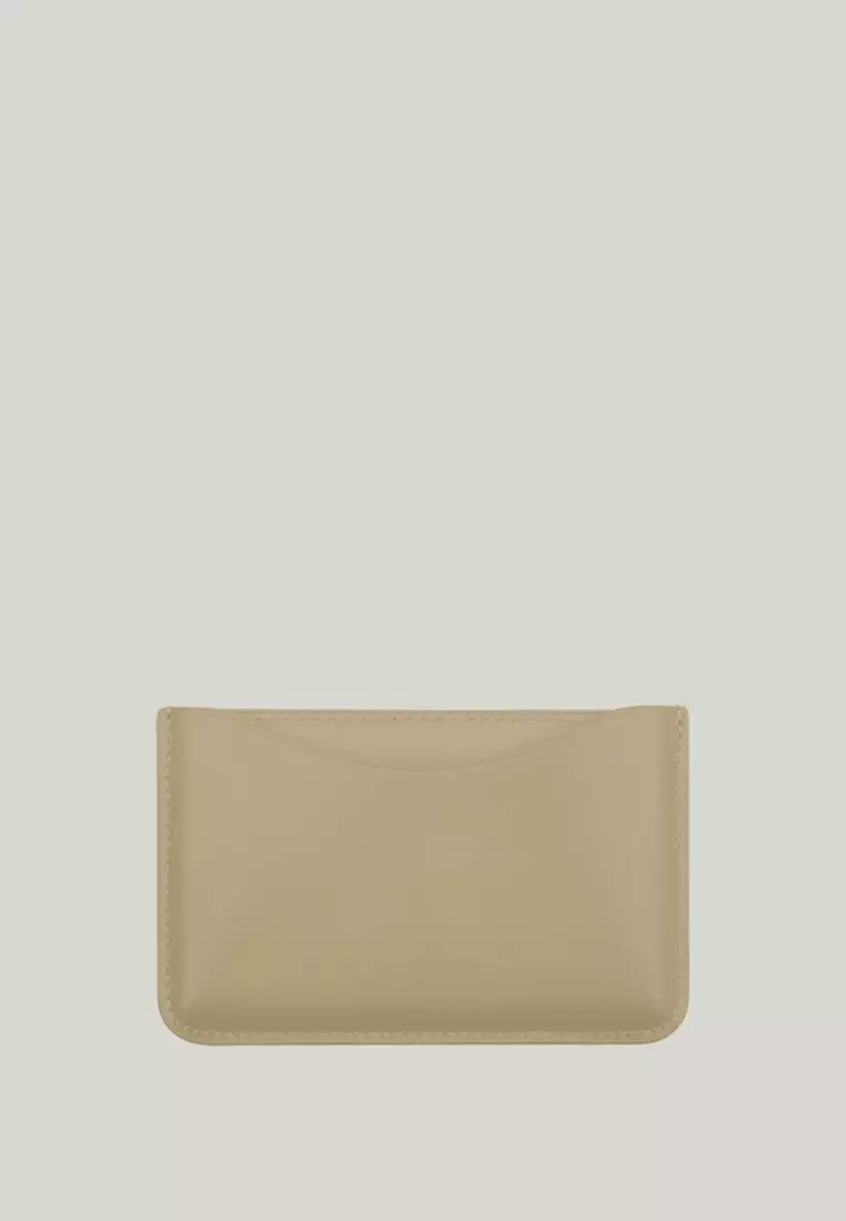 HOLDER CARD CASE shell mustard