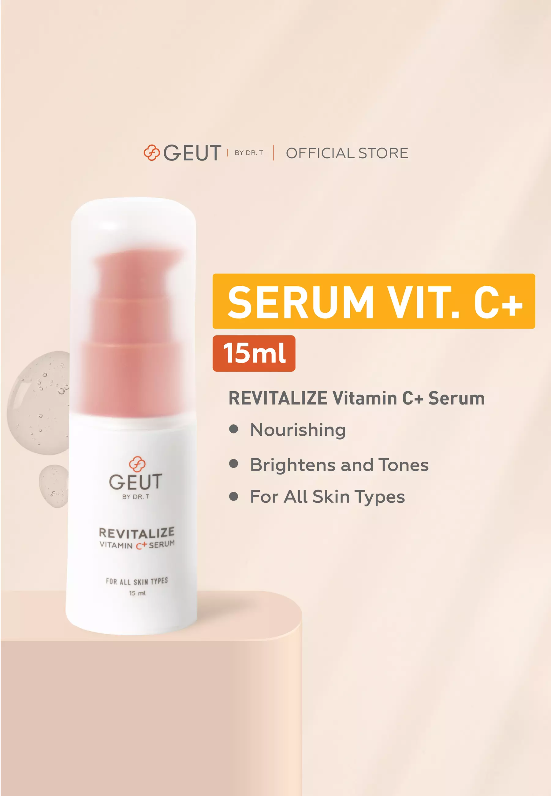GEUT REVITALIZE Vitamin C+ Serum 15ml
