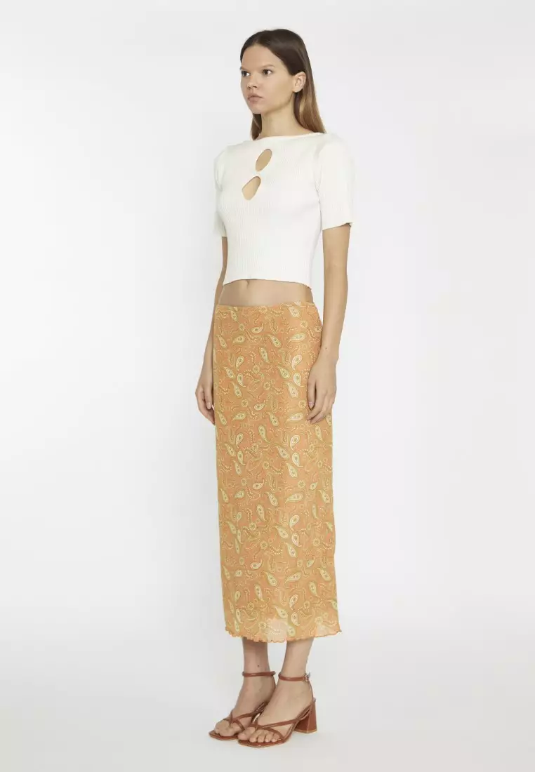 Round Neck Crop Tops