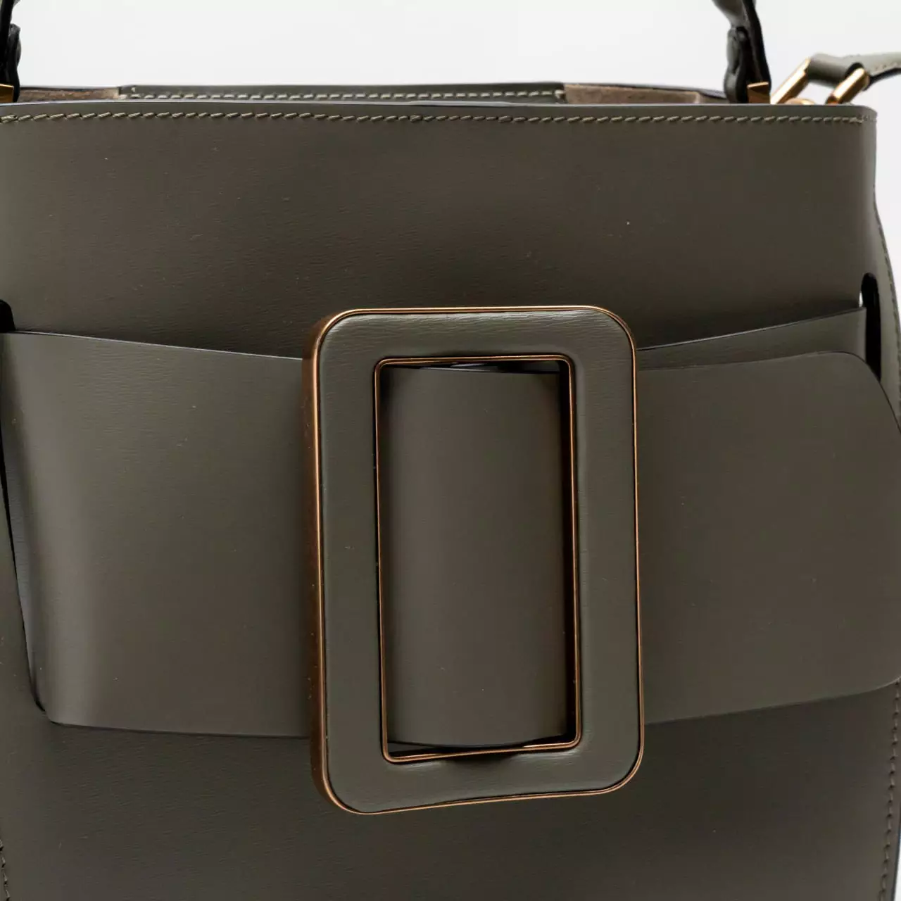 Devon 21 Metal Leather Buckle Handbag Kalamata