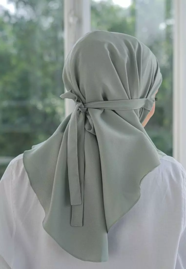 Bergo Azzura Embroidery Matcha