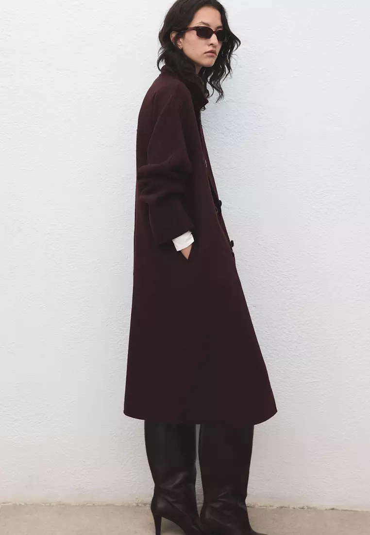 Handmade Oversized Wool Coat
