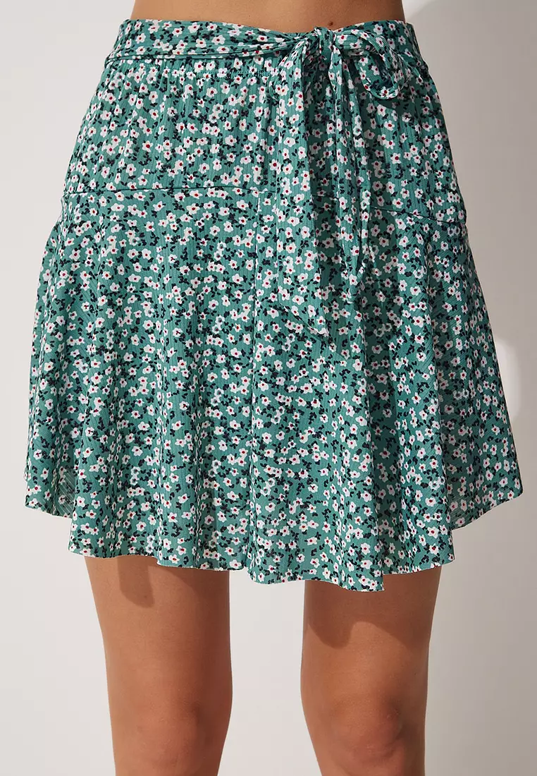 Floral Pattern Skort