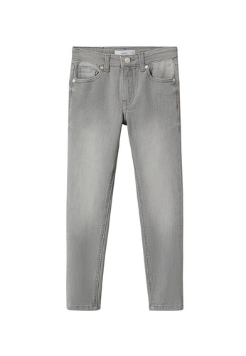 MANGO KIDS grey Skinny Jeans FFC1FKADBEBC4CGS_1