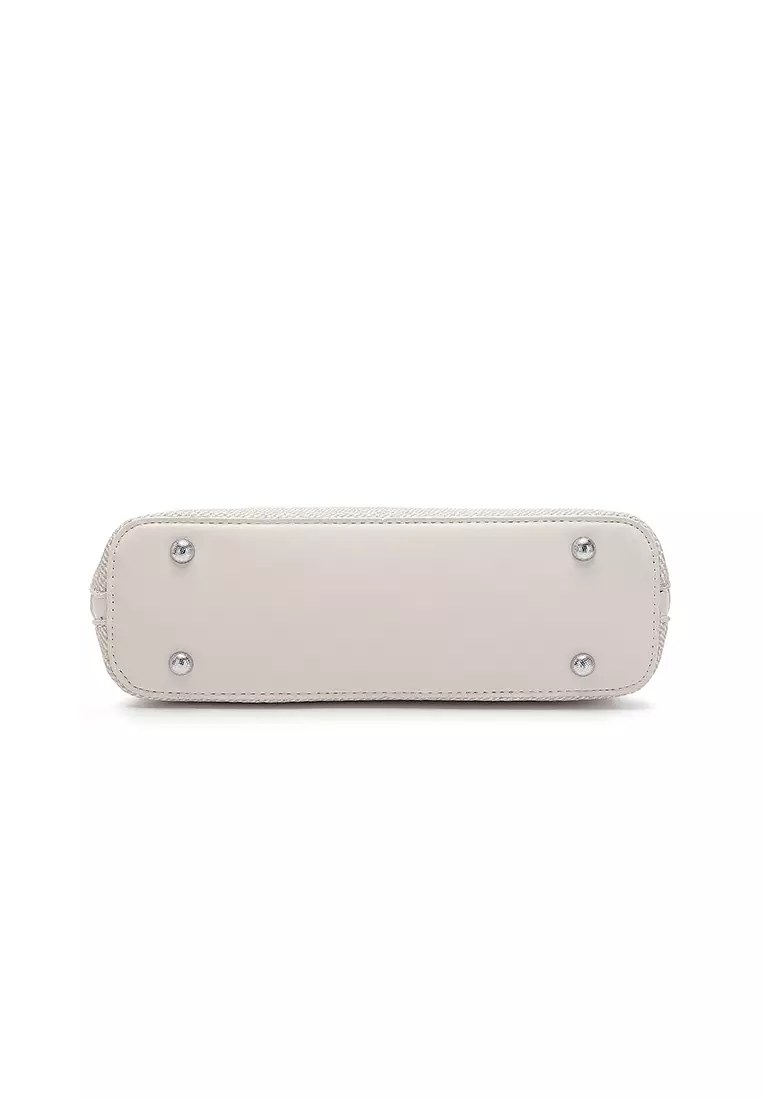 Women's Top Handle Bag / Sling Bag / Crossbody Bag (Tas Selempang / Tas Tangan) - Putih