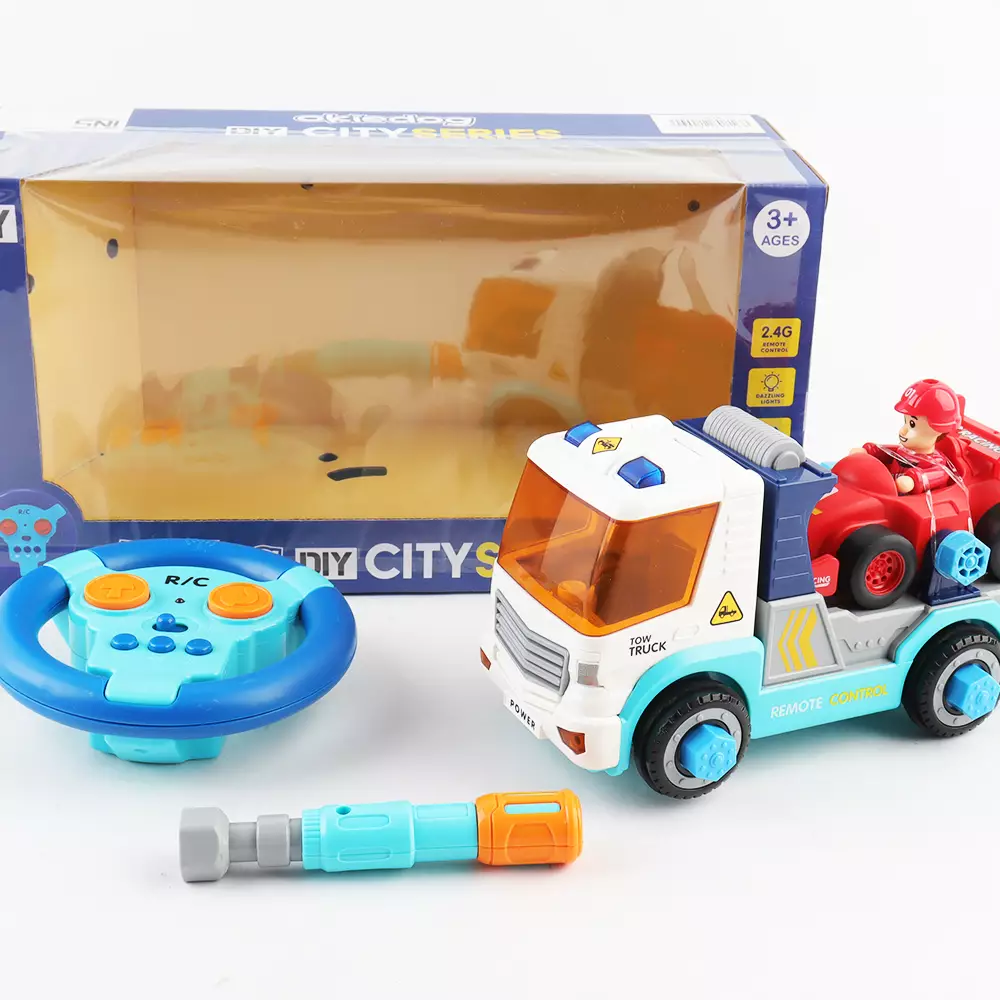 Okiedog DIY RC City Series Pick Up Truck - Mainan Anak, Mainan Mobil Anak, Mainan Truck Anak