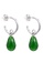 My Flash Trash green Bikki Green drop glass bead earrings 3FD5AACAED7066GS_3