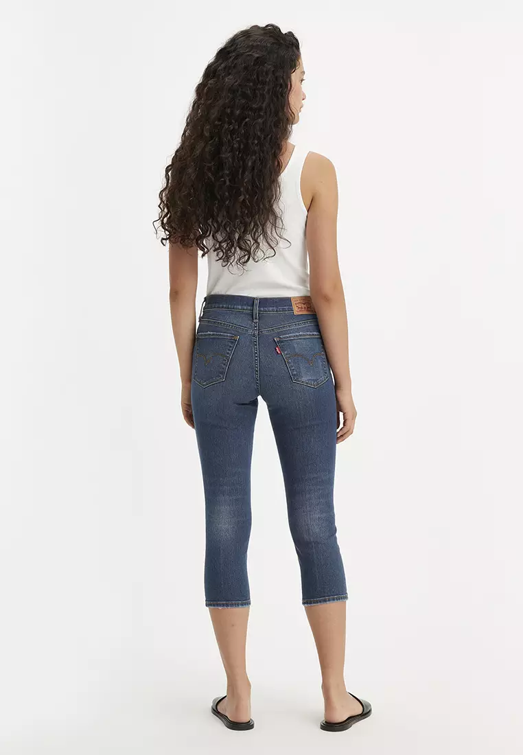 Levis capri jeans cheap