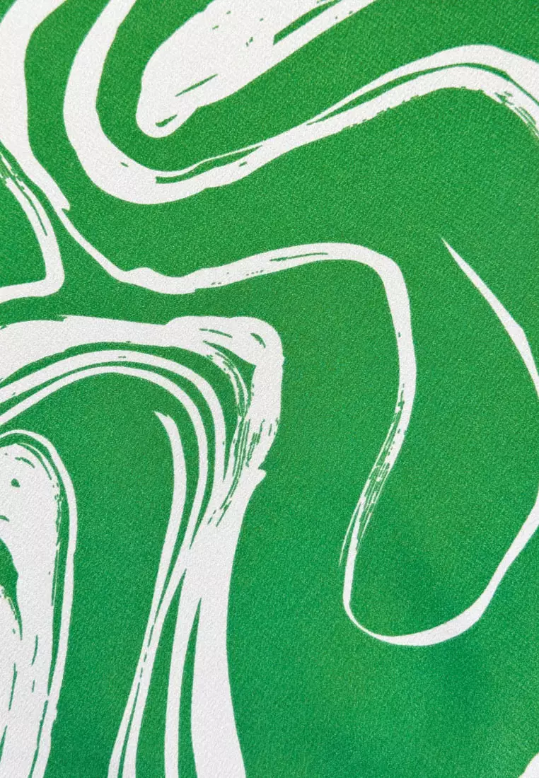 Gretchen Printed Midi Dress