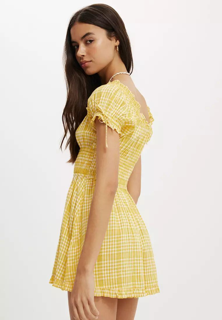 Sadie Button Through Playsuit
