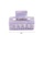 Glamorousky purple Fashion Simple Purple Pattern Geometric Hair Claw C8247ACD6E37D5GS_2